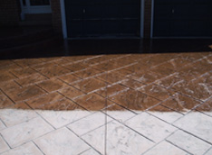 patterned concrete sealing in toronto